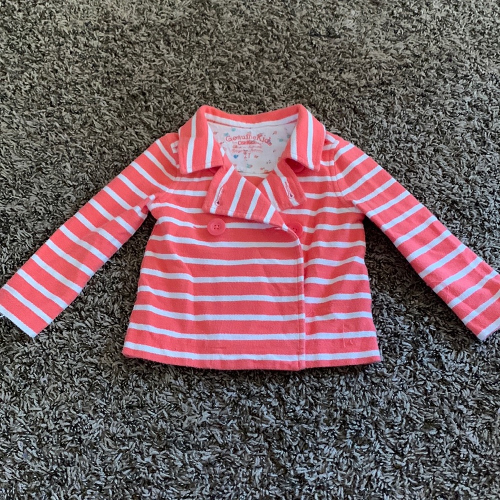 Sweater, pea coat style. Toddler